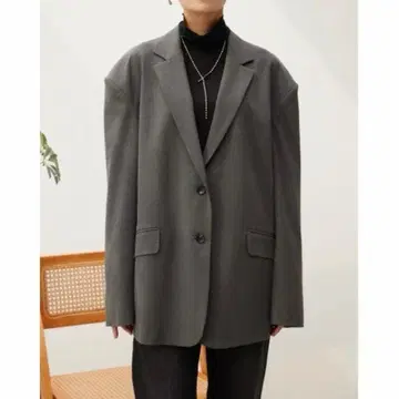 crie conforto 보이프렌드 테일러드 자켓