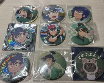 닌타마 란타로 식만류삼랑 캔뱃지 묶음 판매