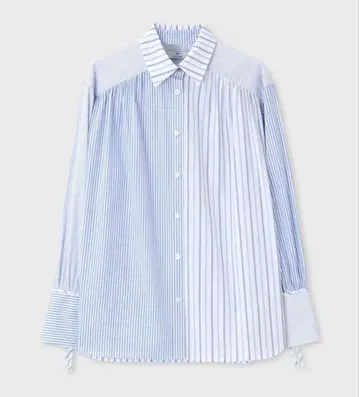 여성용 PaulSmith 폴스미스 스트라이프 셔츠 긴팔 스카이블루 M
