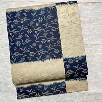 사사마루 후쿠로 오비 순수 실크