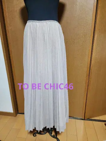 TO BE CHIC 플리츠 스커트 사이즈 46
