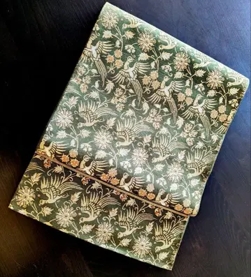 카와시마 직물 후쿠로 오비 육통 봉황과 꽃