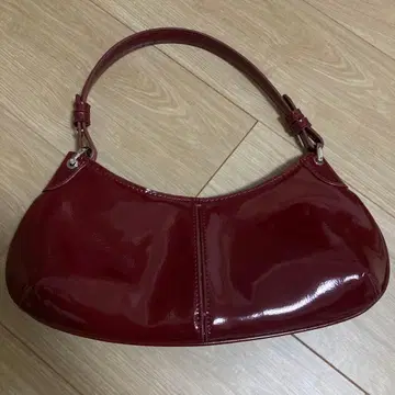 ZARA 버건디 핸드백