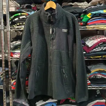 엘엘빈 플리스 자켓 블랙 컬러