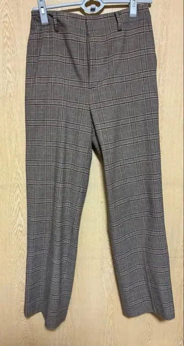 BEAUTY&YOUTH UNITED ARROWS 체크 스트레이트 팬츠