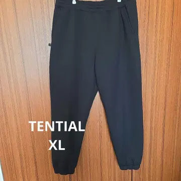 블랙 팬츠 허리밴딩