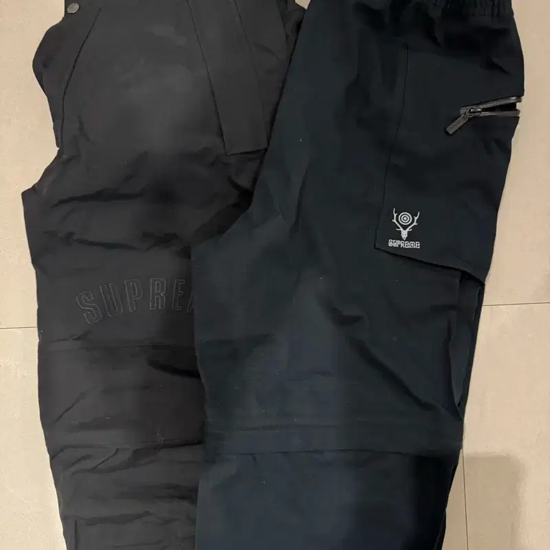 슈프림 x 노스페이스 , 남이서팔 팬츠