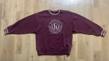 GAP 버건디 맨투맨 S 남성용