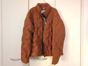 TIGORA 패딩 자켓 남성용 XL 카멜 계열 오렌지 브라운 아우터