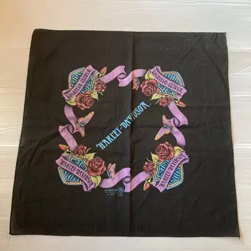 NOS 80s 할리 vintage 반다나 빈티지 USA 제조