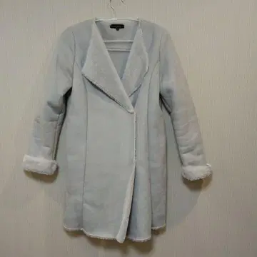 리엔다 롱 코트 라이트 그레이