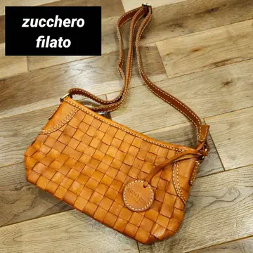 새상품급 zucchero filato 즈케로 필라토 꼬임 가죽 백