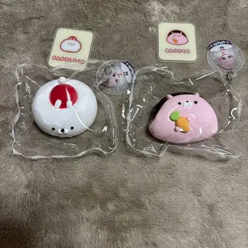 momo 스퀴즈 화과자 시리즈 만마루 시로쿠마 안우사모치