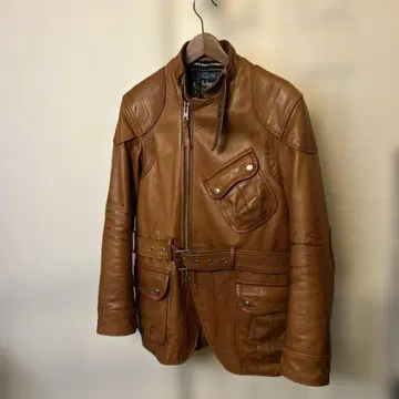 초레어 schott 모터 사이클 자켓 카우 가죽 M