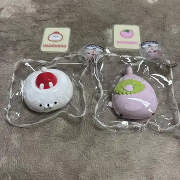 momo 스퀴즈 화과자 시리즈 만마루 시로쿠마 사쿠라모치 핑크