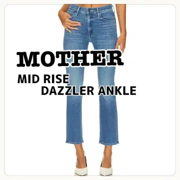 MOTHER MID RISE DAZZLER ANKLE 청바지 사이즈 24