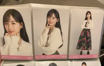 노기자카46 카와사키 사쿠라 브로마이드 샤기 앙상블