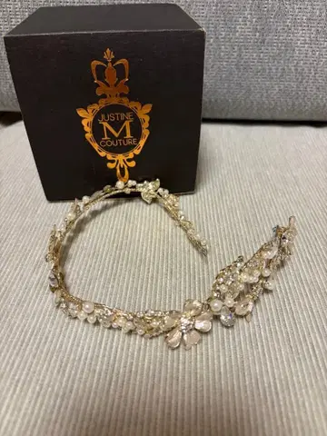 Justine M Couture 웨딩 헤드 액세서리