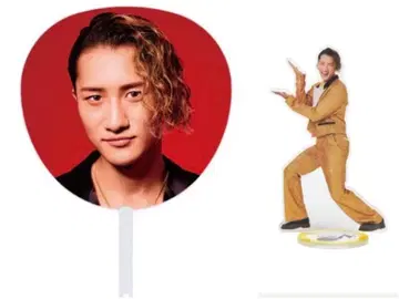 이와모토 테루 점보 부채 아크릴 스탠드