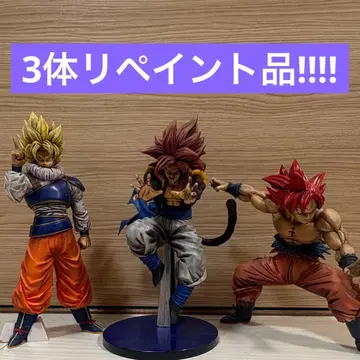 드래곤볼 피규어 리페인트 3체 세트