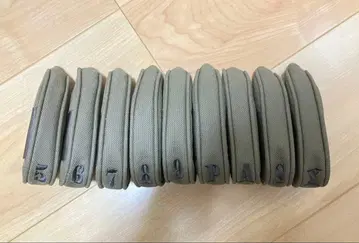 BRIEFING 브리핑 아이언 커버 9개 세트