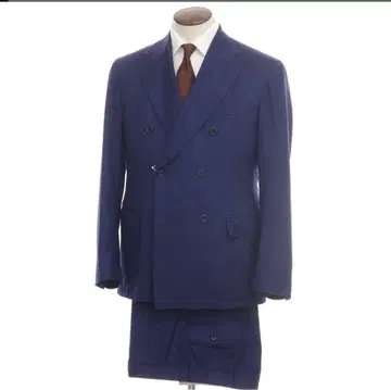 DE PETRILLO 울 더블 네이비 / 52 Drop.7