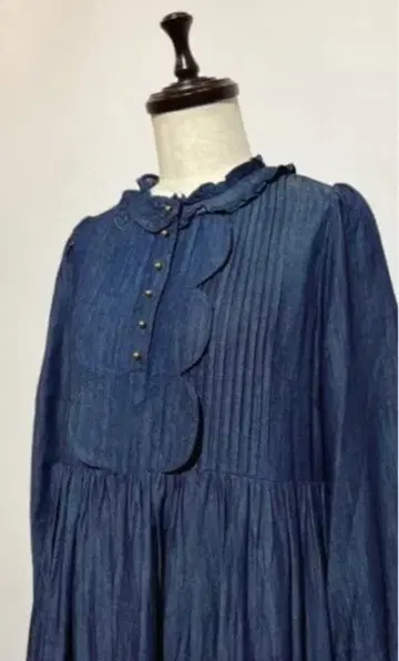 yukiemon 유키에몽 버블 원피스 데님 M 사이즈 택 포함