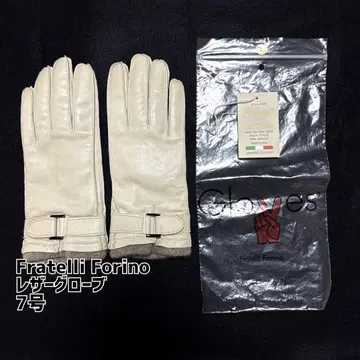 중고* 그로브스 가죽 그로브 캐시미어 7호 여성용