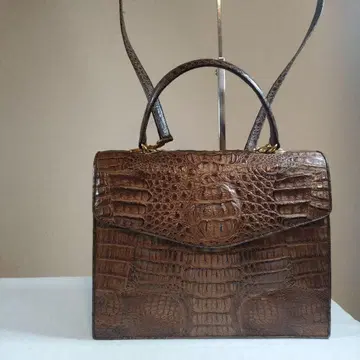 최상 컨디션 악어 악어 컬렉션 숄더백