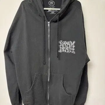 Napalm Death 블랙 후드티 XL