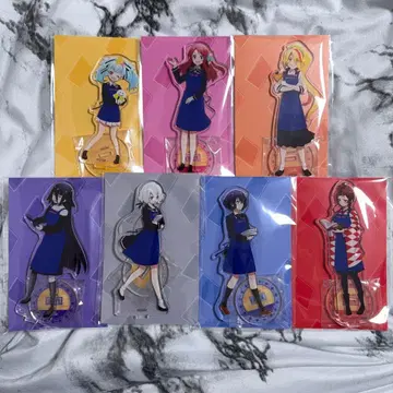 좀비랜드 사가 아크릴 스탠드 BOOKOFF 콜라보 전종 세트