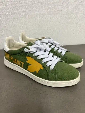 [ 새상품급 ] DSQUARED2 올리브 그린 스니커즈 43