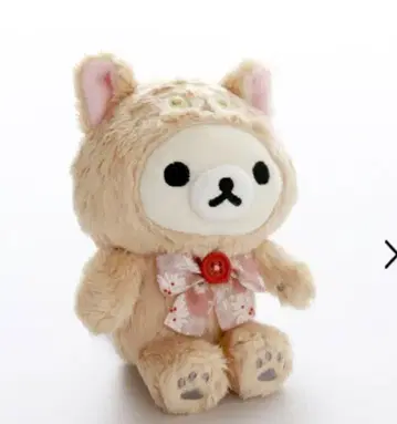 폴앤조 리락쿠마 봉제 인형 키링 미사용품