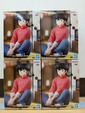 란마 1/2 사오토메 란마 피규어 4체 세트