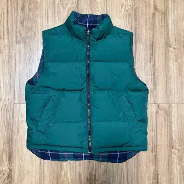 eddie bauer 리버서블 다운 베스트 S 사이즈