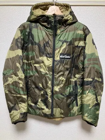 90s USA WILD THINGS 리버서블 플리마켓 로프트 후드티 S