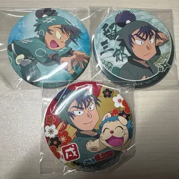 닌타마 란타로 식만류삼랑 캔뱃지 묶음 판매