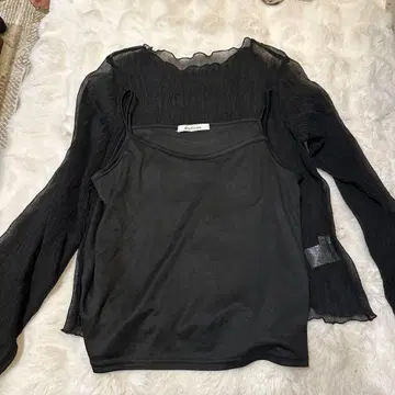 archives 블랙 레이어드 상의