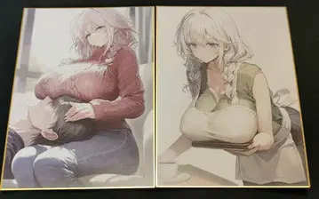 크로노미츠키 선생님 특제 B5 색지 2종