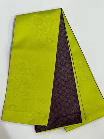 반폭 오비 코부쿠로 오비 3.6미터 리버서블 양면