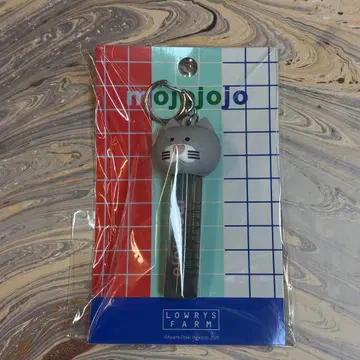 새상품 LOWRYSFARM mojojojo 립캡 키 참 고양이