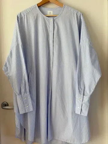 유토리의 공간 쿠리하라 하루미 풀오버 스트라이프 셔츠