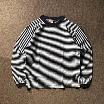 00s USA Goodwear 보더 티셔츠 롱T M 링거