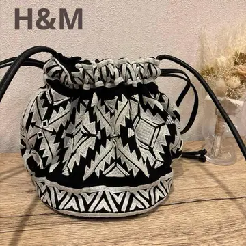 H&M 비즈 복조리 숄더백