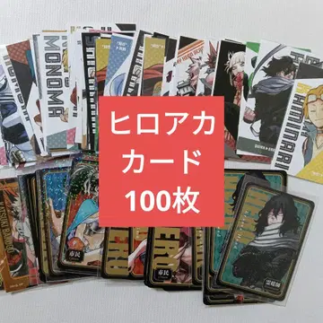 나의 히어로 아카데미아 히로아카 히로아카전 명함 카드 진로우 카드