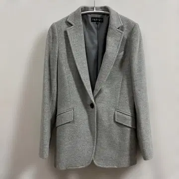 INDIVI 울 자켓 그레이 38