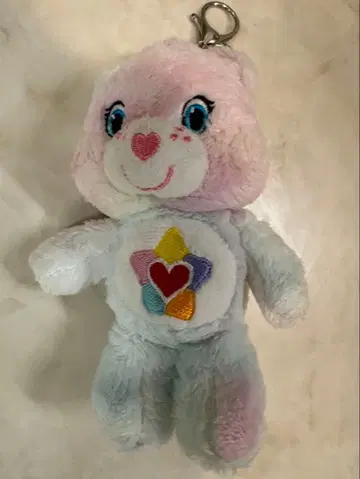 한정판 케어베어 true heart 키링 초 레어