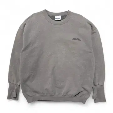 구제 의류 USA 90S 핸드카프 빈티지 맨투맨 로고 그레이 XL