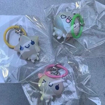 [ 3개 ] 퐁퐁 아와와짱 동글동글 클리어 메지루시 참 가챠