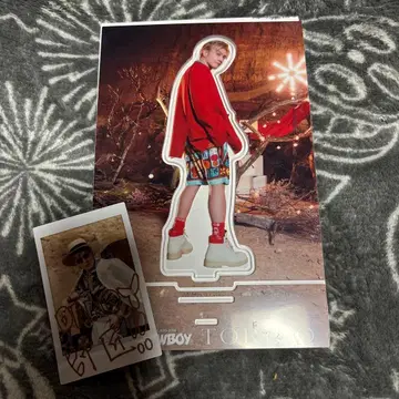 이와타 타카노리 아크릴 스탠드 스티커 카드